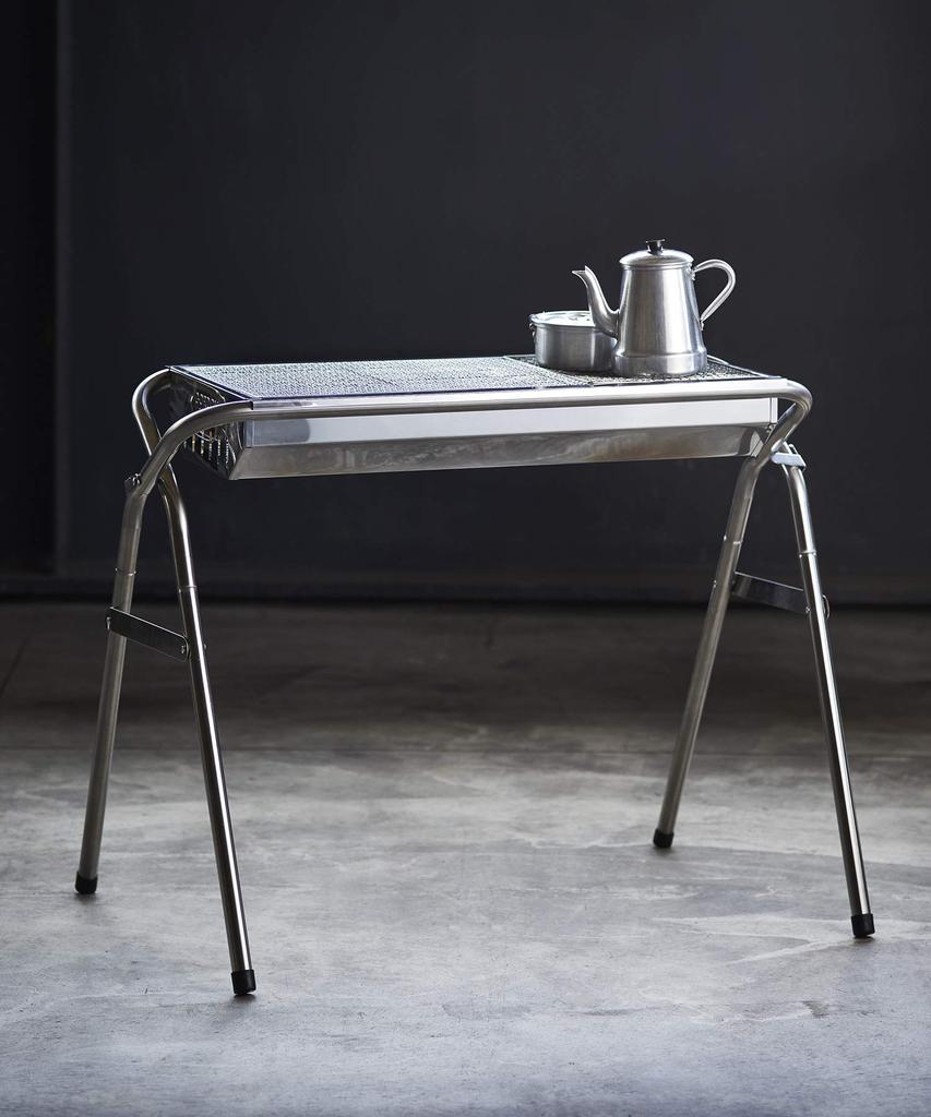 GORDON MILLER BBQ Grill Печь из нержавеющей стали Складная барбекю на открытом воздухе для кемпинга 1552663