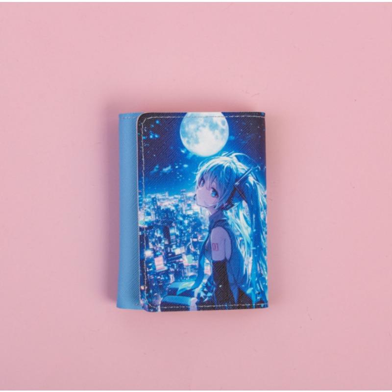 The New Cute Card Bag Is Small, Multi-card, Large-capacity Animation, Student Children's Change Bag, Cartoon Wallet.