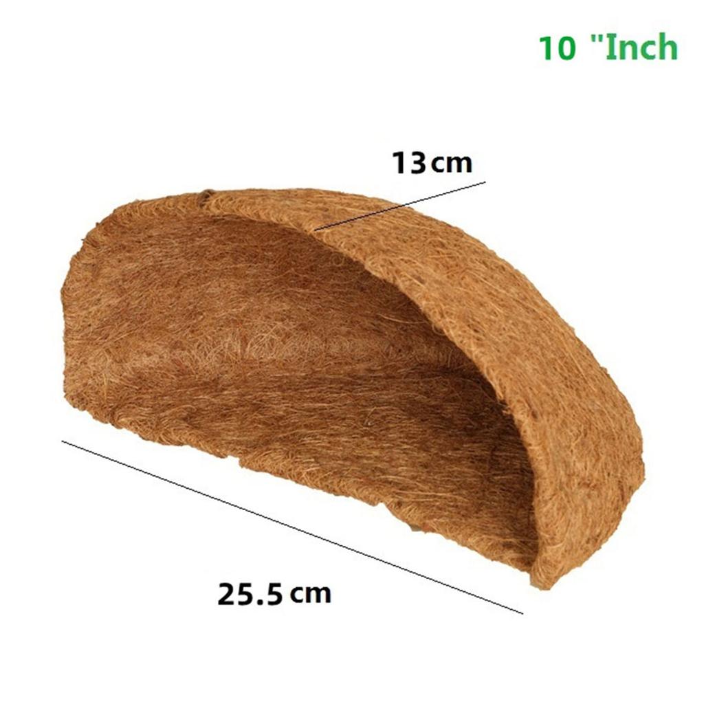 Дышащий коврик из кокосовой пальмы, цветочная корзина, цветочный горшок, садоводство