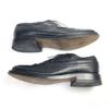 70s 80s Vintage Department Store Model Size 9D 26.5 27.0cm Long Wingtip American Full Brogue Black(USED)