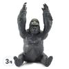 Bandi Soft Animal Gorilla Figure, 3 pieces, popular toys in Korea