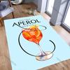 A-Aperol Rug for Bedroom S-Spritz Theme Carpet for Teens Office Area Large Decor Carpet for Dining LivingRoom Playroom Floor Mat