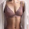 Классический прозрачный бюстгальтер, кружевное сексуальное соблазнительное нижнее белье, женский ультратонкий бюстгальтер пуш-ап, беспроводной бюстгальтер без косточек, нижнее белье