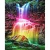 Diamond Embroidery Waterfall Landscape Picture Of Rhinestone 5D Diamond Painting Mosaic Needlework Handmade Gift