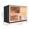 Lightweight Oxford Cloth Pet Bunny Cage Cover for 7X7X14 inches Pets Wire Crate