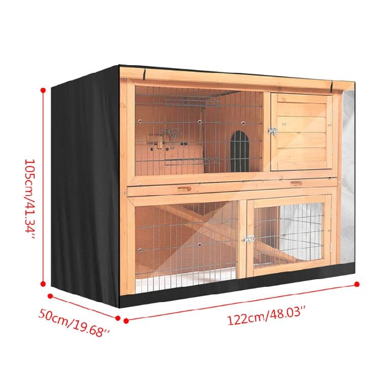 Lightweight Oxford Cloth Pet Bunny Cage Cover for 7X7X14 inches Pets Wire Crate