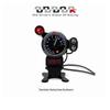 Experienced Driver Racing Simulator Dashboard Tachometer