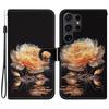 For Samsung Galaxy S26 Ultra Wallet Phone Case Anti-Drop Pattern Printing Leather Flip Cover with Strap