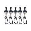 5pcs Reusable Camping Lights Hook Fasteners Tent Hanging Light Clip  Outdoor Activities
