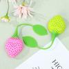 Firmly Filter Reusable Tea Bag Tea Infuser Silicone Tea Ball Coffee Filter Strawberry Teabag