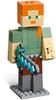 LEGO Minecraft Big Fig Alex and Chicken 21149 Building Blocks Toy for Boys