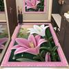 3D Flower Carpet Corridor Anti Slip Absorbent Floor Mat Entrance Door Mat Anti Slip Mat