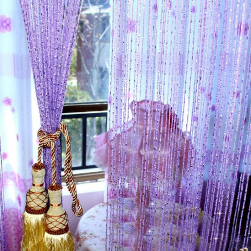 200x100 см блестящая кисточка, занавеска для двери, окна, комнаты, перегородка, занавеска, украшение для дома