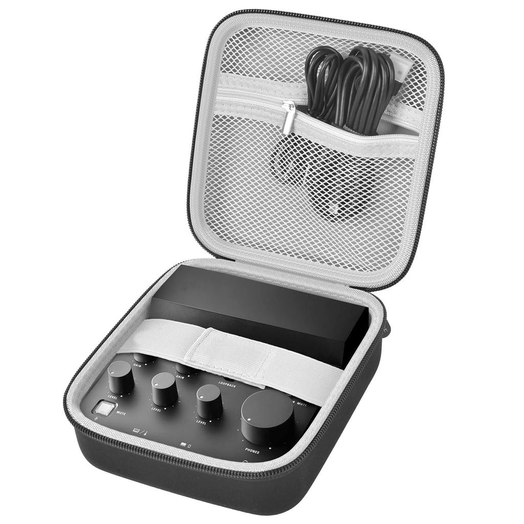 Hard Case Compatible with equipment and microphone cables Audio-Technica AT-UMX3 - Audio-Technica (case only)