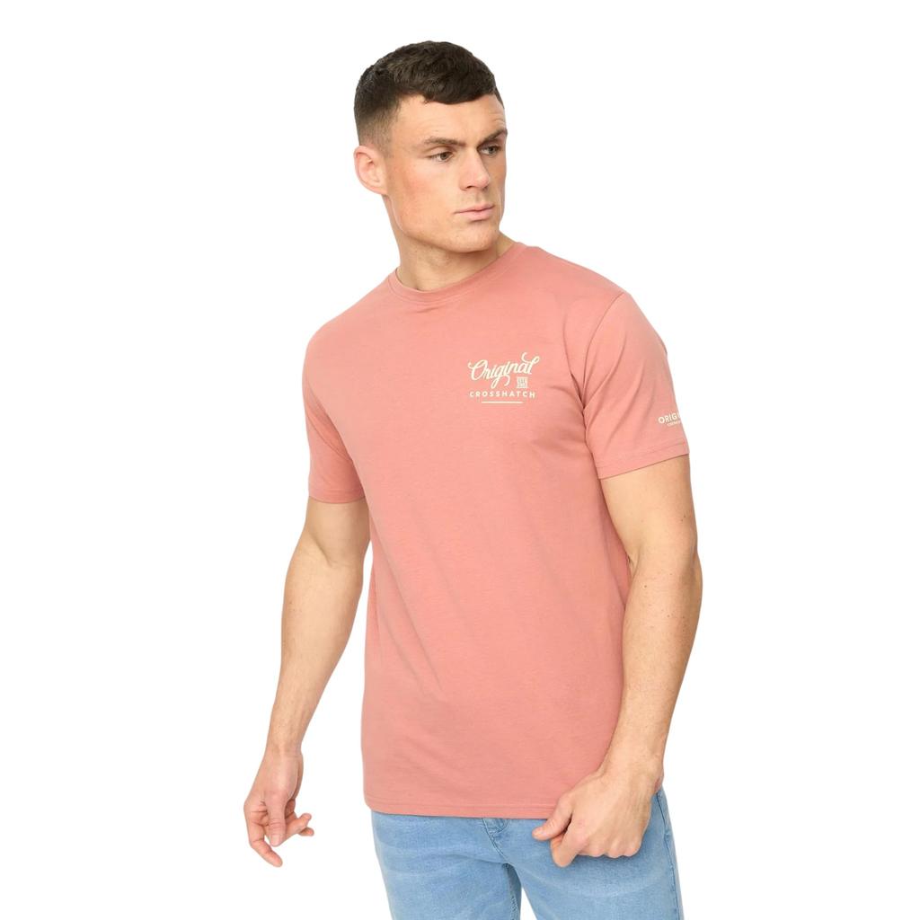 Crosshatch Mens Tryplex Cotton T-Shirt (Pack of 5)