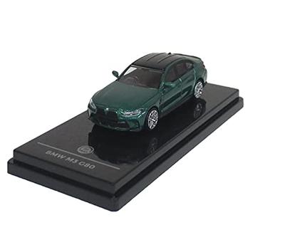 PARAGON масштаб 1/64 BMW M3 G80 Isle of Man Green RHD миниатюрная машина