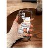Cute Puppy Sticker Collage TPU Phone Case For IPhone 15 14 13 12 11 Pro Max & Samsung Galaxy S24 S23 S22 Ultra, Clear Shockproof Protective Cover