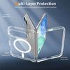 Coque pour iPhone Duo, Protection Antichoc avec Cercle Magnétique - Transparente
