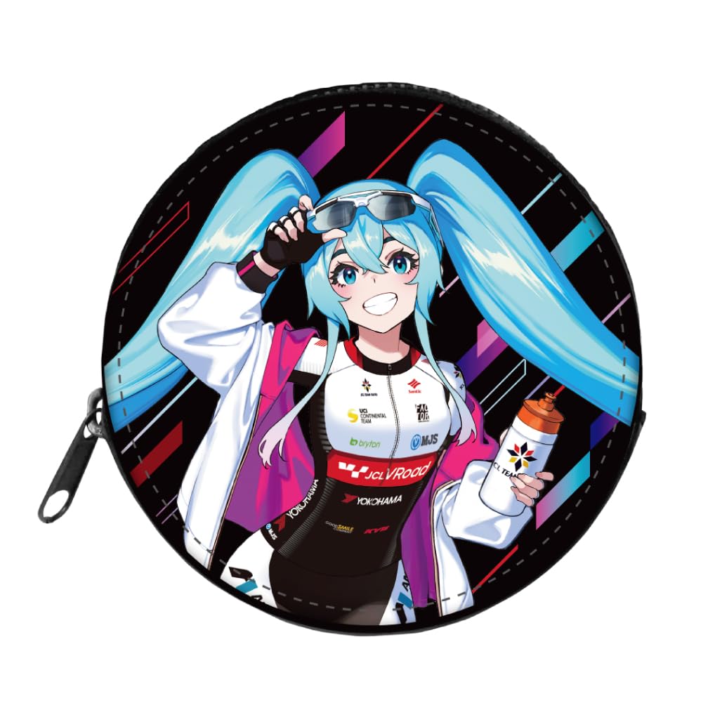 Кейс для монет Racing Miku 2024 JCL TEAM UKYO Support Coin Case Ver.