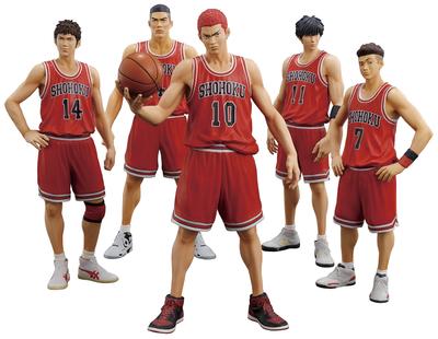 DiGiSM One and Only SHOHOKU STARTING MEMBER SET окрашенный готовый набор из 5 фигурок для перепродажи "SLAM DUNK" немасштабируемый ПВХ+АБС