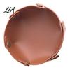 Minimalist Odds And Ends Holder PU Leather Folding Storage Tray, Waterproof Portable Jewelry Dish, Luxury Nightstand Accessory Retro Rivet Desktop