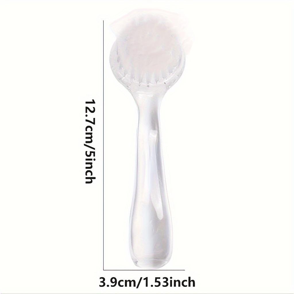 1 х Очищающая щетка Отшелушивающая очищающая щетка с мягкой щетиной Абразивная отшелушивающая очищающая щетка для ухода за лицом Макияж Уход за кожей Средство для снятия макияжа