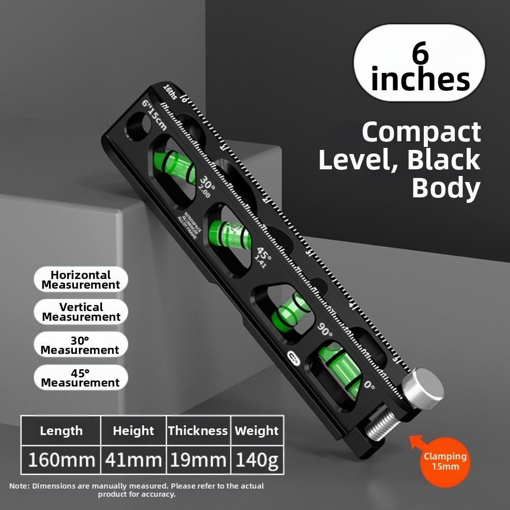 Heavy Duty Magnetic Pipeline Level Multi-Function Multi-Angle Bubble Level for Construction Site