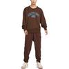 Nike Спортивная одежда Trend Graphic Print Knit Crewneck Sweatshirt Men tops Brown DX0026-259