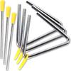 COLORBIRD Triangles, 3-Piece Percussion Instrument (4-inch, 10cm)