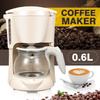 220V 6 Cup Tea Coffee Pot 0.65L Electric Drip Coffee Maker Household Coffee Machine