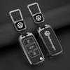 Valve Stems Caps For VOLKSWAGEN VW Zinc Alloy Car Remote Key Case Cover Shell For Volkswagen VW Polo Golf Passat Tiguan Beetle CAL2