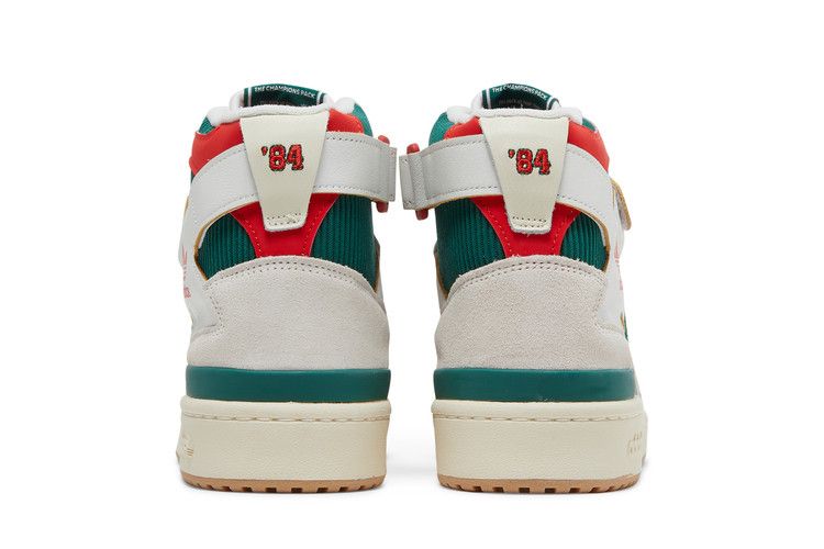 Мужские кроссовки adidas Forum 84 High Collegiate Green Red Cream White/Collegiate Green/Red