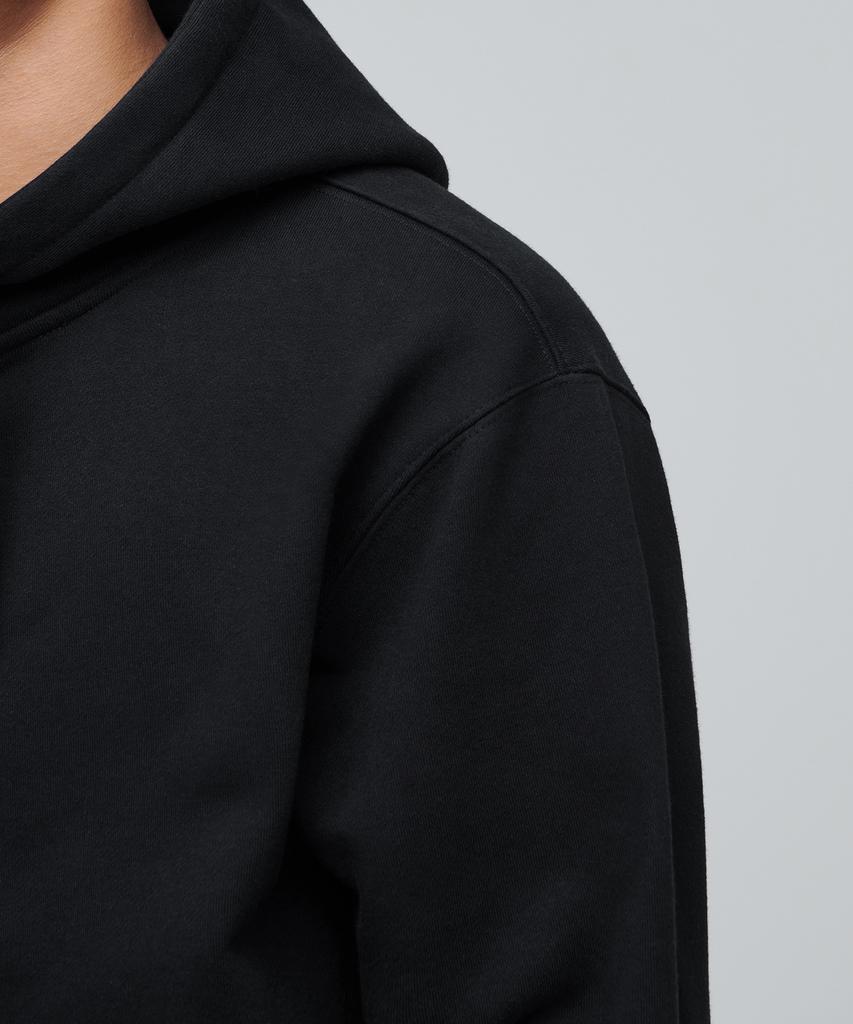 Musinsa Standard Fleece-Lined Hooded Sweat Zip-Up [Black]