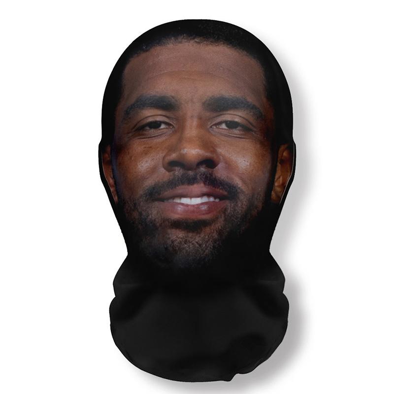 3D Seamless Mask Realistic Face Masks Funny Face Printed Head Scarf Cosplay Role Play Prop Dress Up Facemask Balaclava Headgear