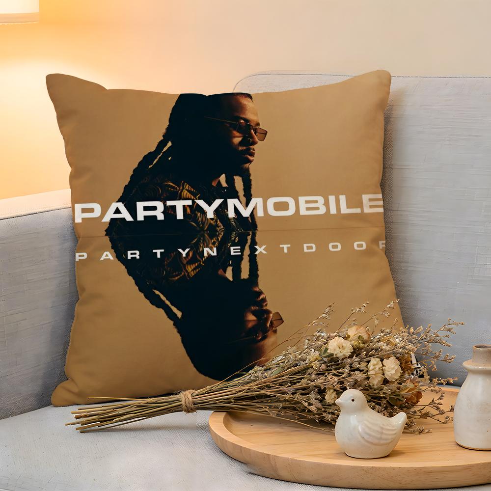 Cushion Cover Linen SkinFriendly Soft Decorative Case For Sofa Home Decor Hot Singer PPARTYNEXTDOOR Pillow cover