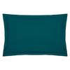 Taie D'oreiller - Harmonie - 50 X 70 Cm - Percale De Coton - Bleu Egeen - Oeko-Tex®