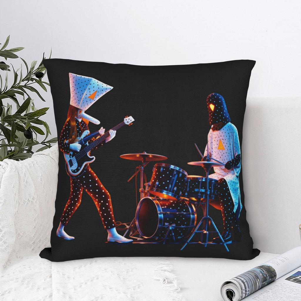 Band Angine de Poitrine Pillow Case Funny Pillow Cover Comfy Pillowcases For Wedding Party Home Decor