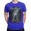 Основной Охотник в Ярнаме Для Геймеров Базовая Футболка Летняя Bloodborne Футболки Унисекс Хлопок Круглый Вырез Большой Размер Верхние Футболки Футболка