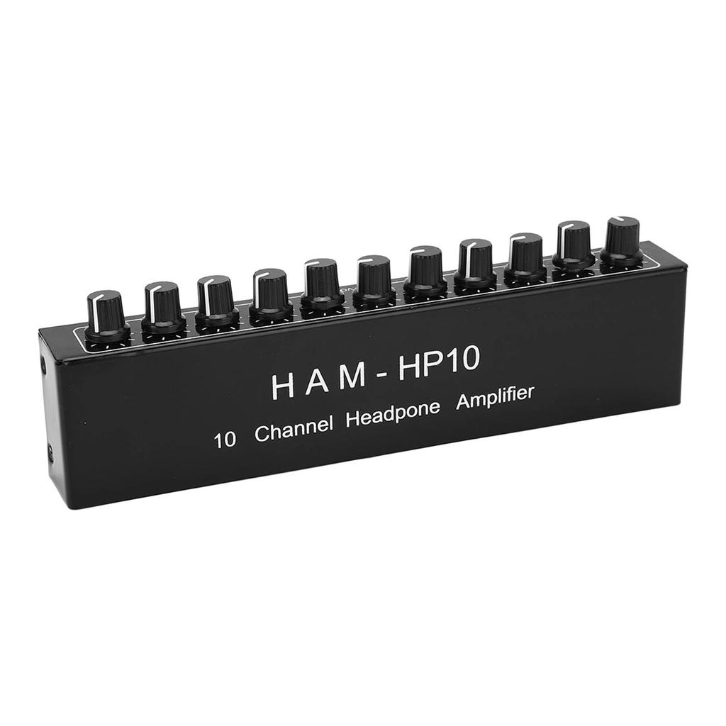10 Channel Headphone Amplifier 1 In 10 Out Channel Stereo Distributor Headphone Amplifier