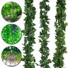 Simulation Rattan Grape Leaves Vines Decorative Green Leaves Vine Simulation Plant Leaves Ceiling Climber Rattan Leaves Greenery