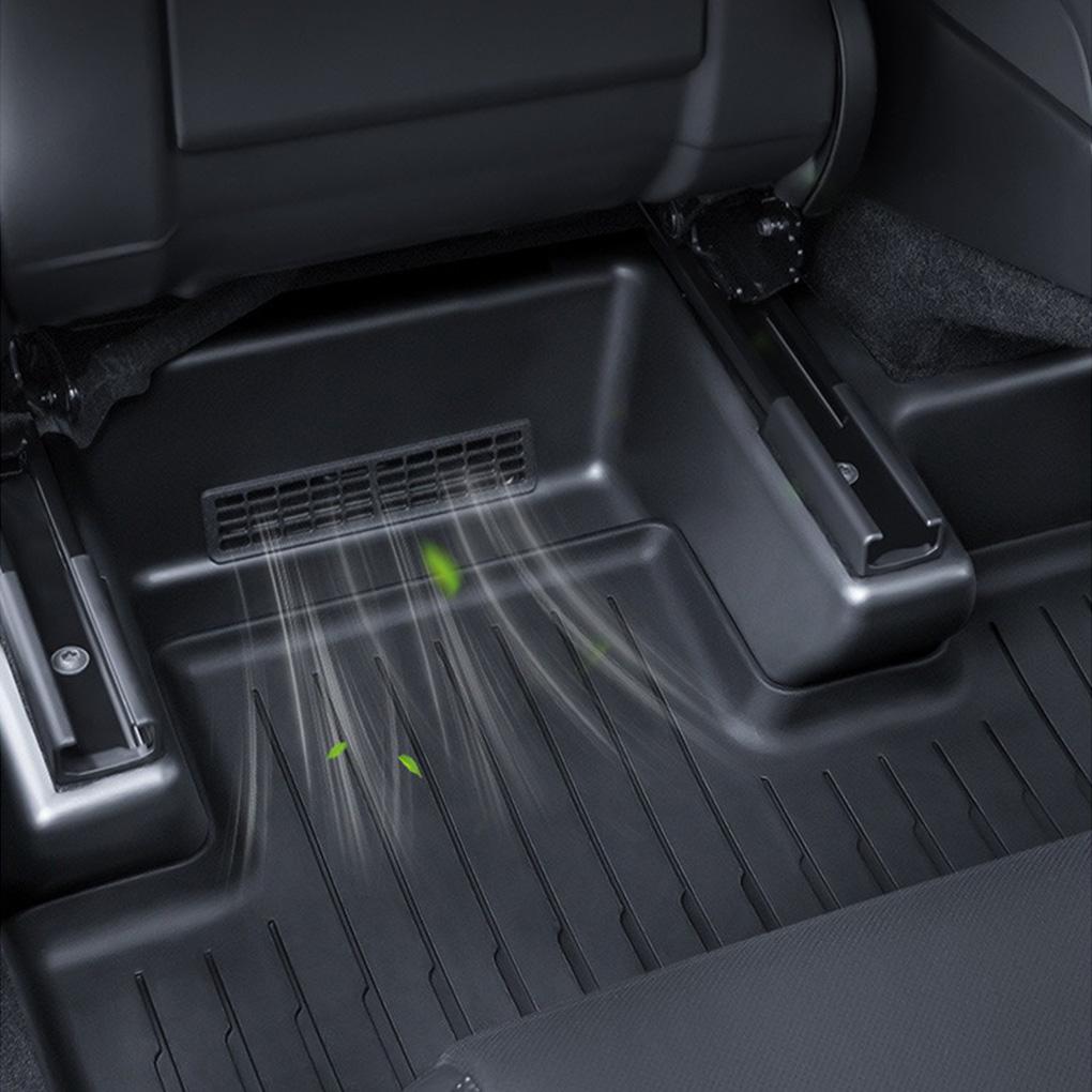 TPE For Tesla Model Y Juniper 2025 Under Seat Corner Guard Seat Slide Rails Protector Cover Anti-Kick Decor Car Accessories