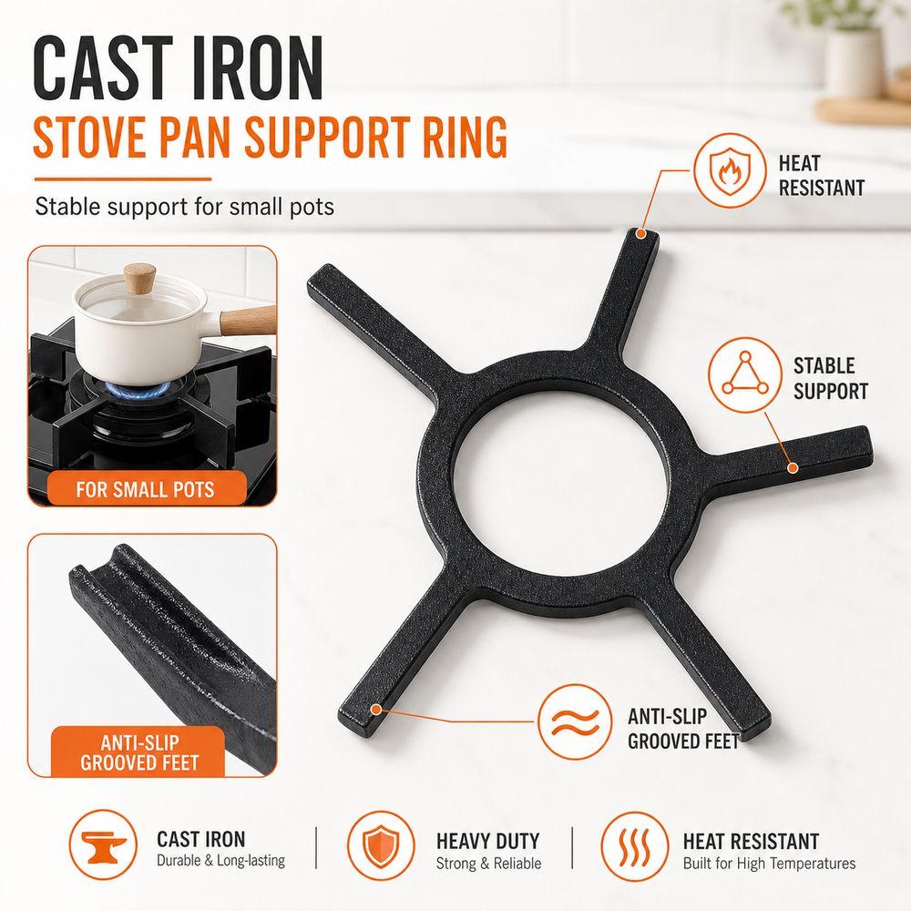 Gas Stove Pan Support Stove Burner Trivet Cast Iron Pot Support Rack Gas Stove Use