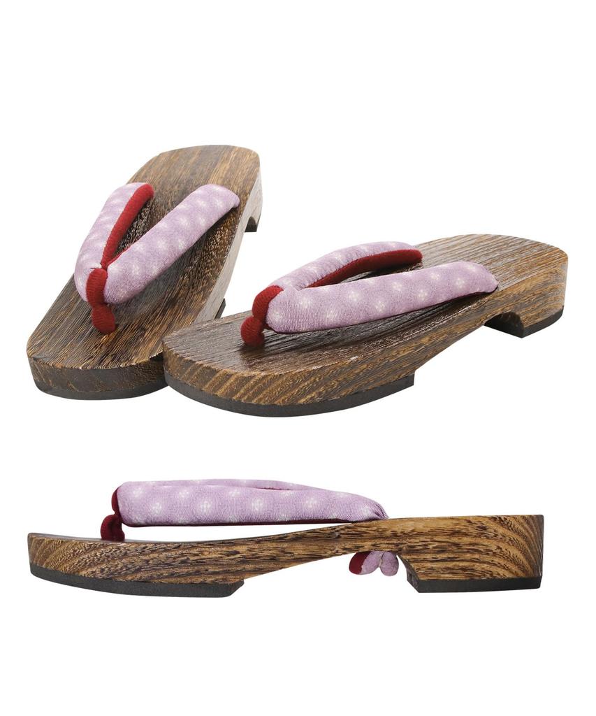 Комплект сменной одежды юката heiko H Mellow, один размер [KYOETSU], комплект, плетение, неотбеленный, 6 предметов (юката, оби, нижнее белье, гэта, пояс), Женский (7. лиловый,