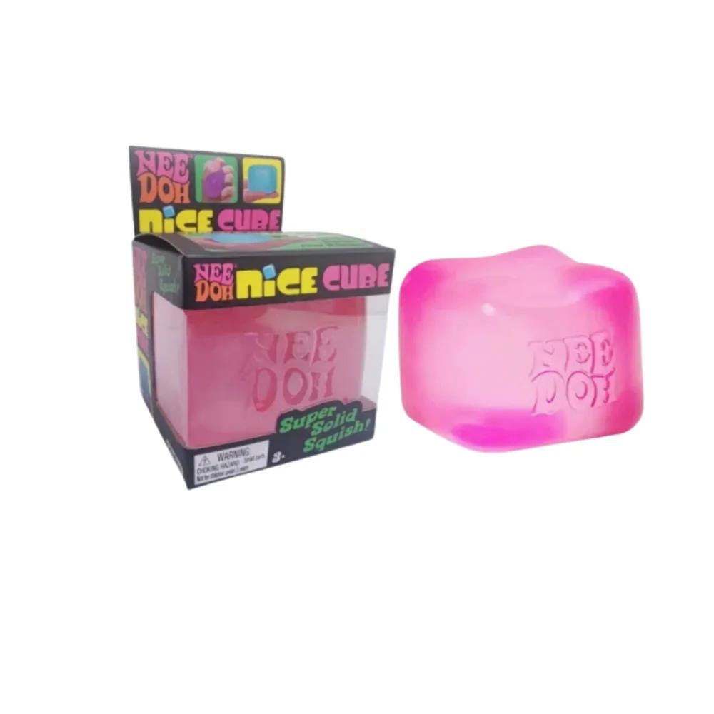 Мягкий антистрессовый кубик-игрушка, Schylling Needoh Nice Cube, головоломка, игрушки-антистресс для детей