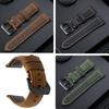 Watchband Watchband Handmade Crazy Horse Genuine Leather Watch Strap 20mm 22mm 24mm 26mm Watch Band for Tissot Seiko Accessories Wristband