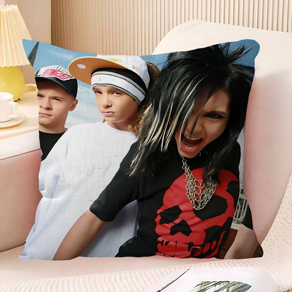 Металл Рок-группа T-Tokio H-Hotel Наволочка Декор Подушки Чехол для Подушки Печатный Чехол для Подушки На Диван