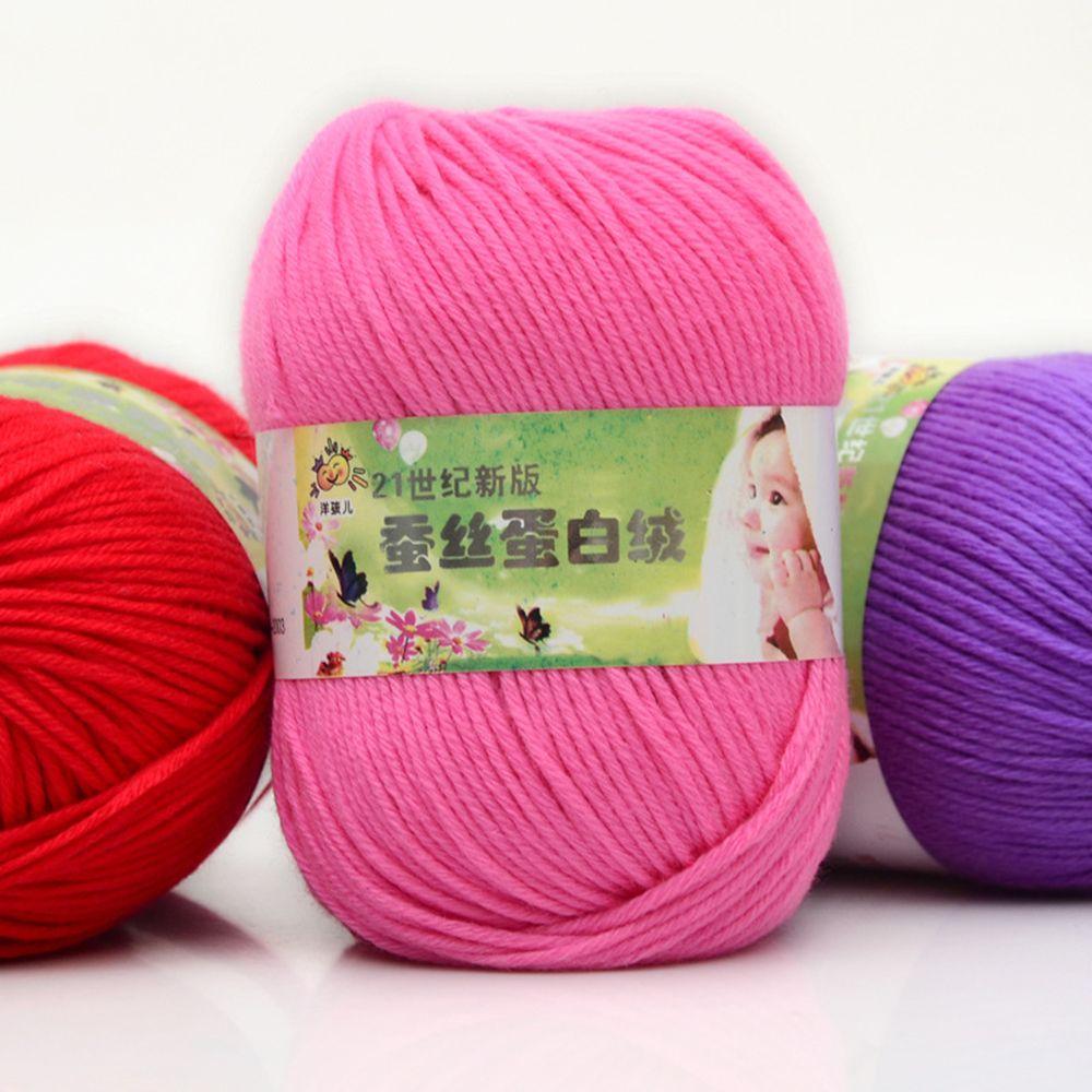 Hight Quality Crochetyarn Baby Yarn Soft Knitting Yarn Cotton Yarn Milk Cotton
