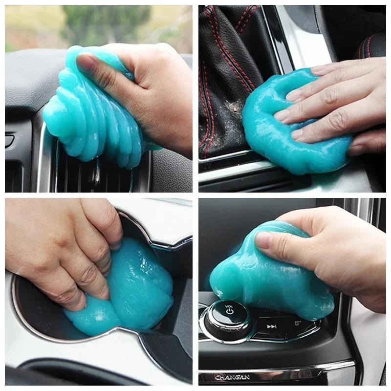 Гель для чистки автомобиля Slime Magic Mud для салона автомобиля, компьютерной клавиатуры, грязеуловитель, гель для мойки автомобиля, инструменты для чистки салона