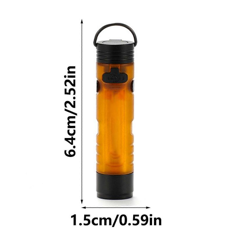Waterproof Outdoor Small Torches Hat Clip Flashlight Rechargeable Led Pocket Light for Outdoor Camping Lighting Purple