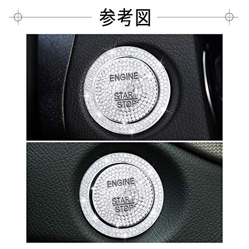 Аксессуары для Mercedes Benz Catland W205C117X156X253CCLAGLAGLC Class Двигатель Стартер Кольцо Внутренние Пользовательские Детали Крышка Кнопки Стартера Внутренняя Панель
